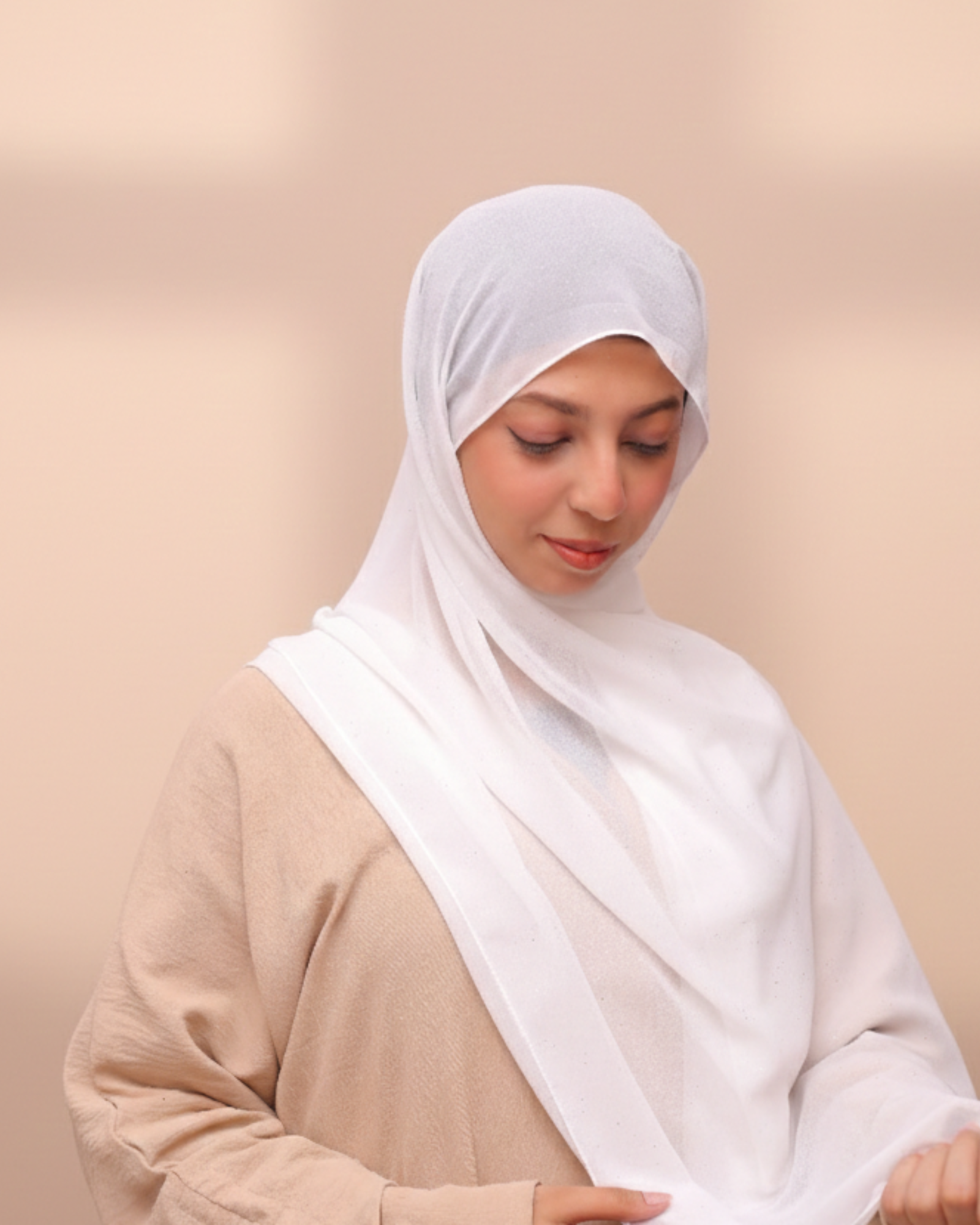Glittery Georgette Hijabs – The Glimmer Collection