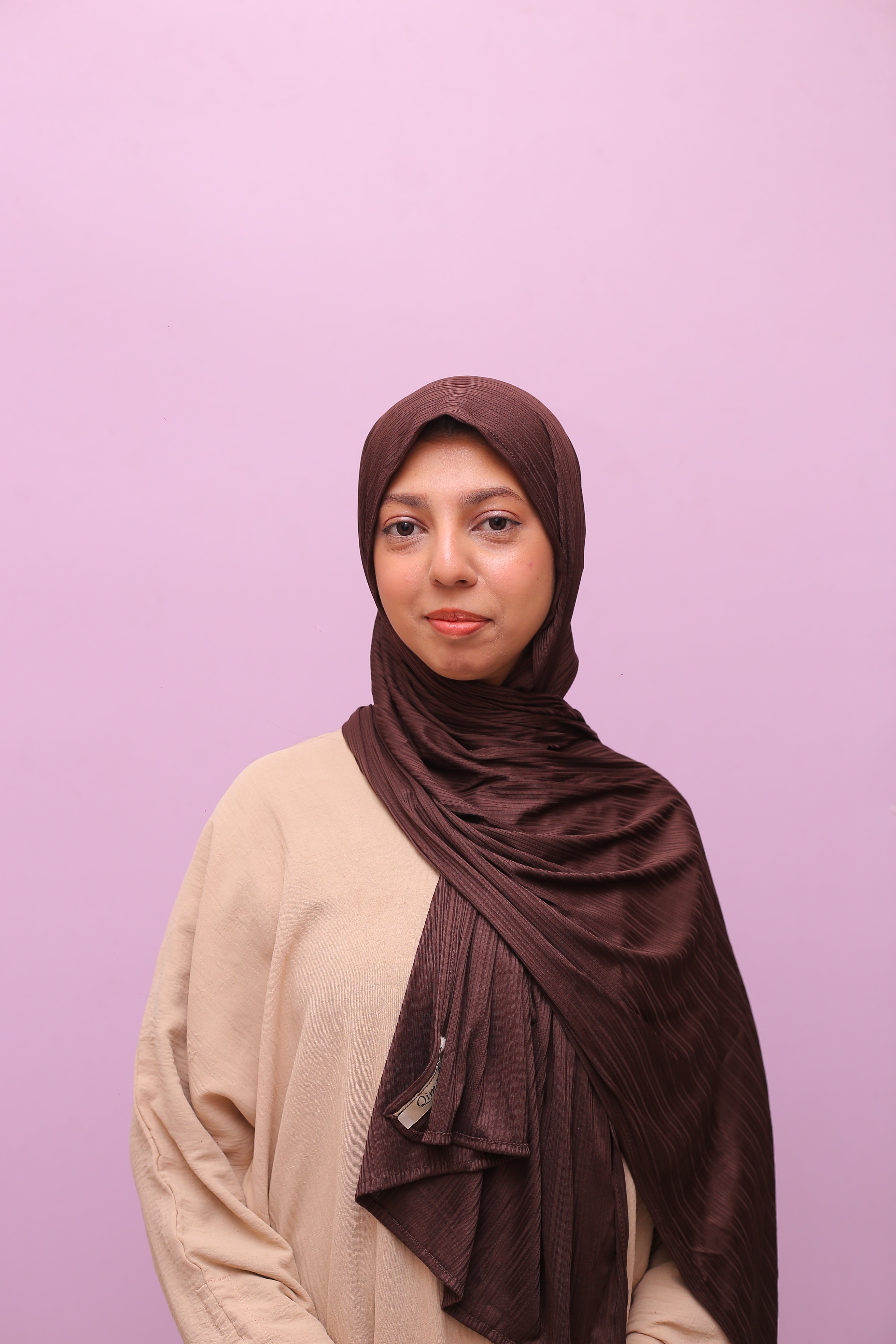 Ribbed Jersey Hijab – Cacao