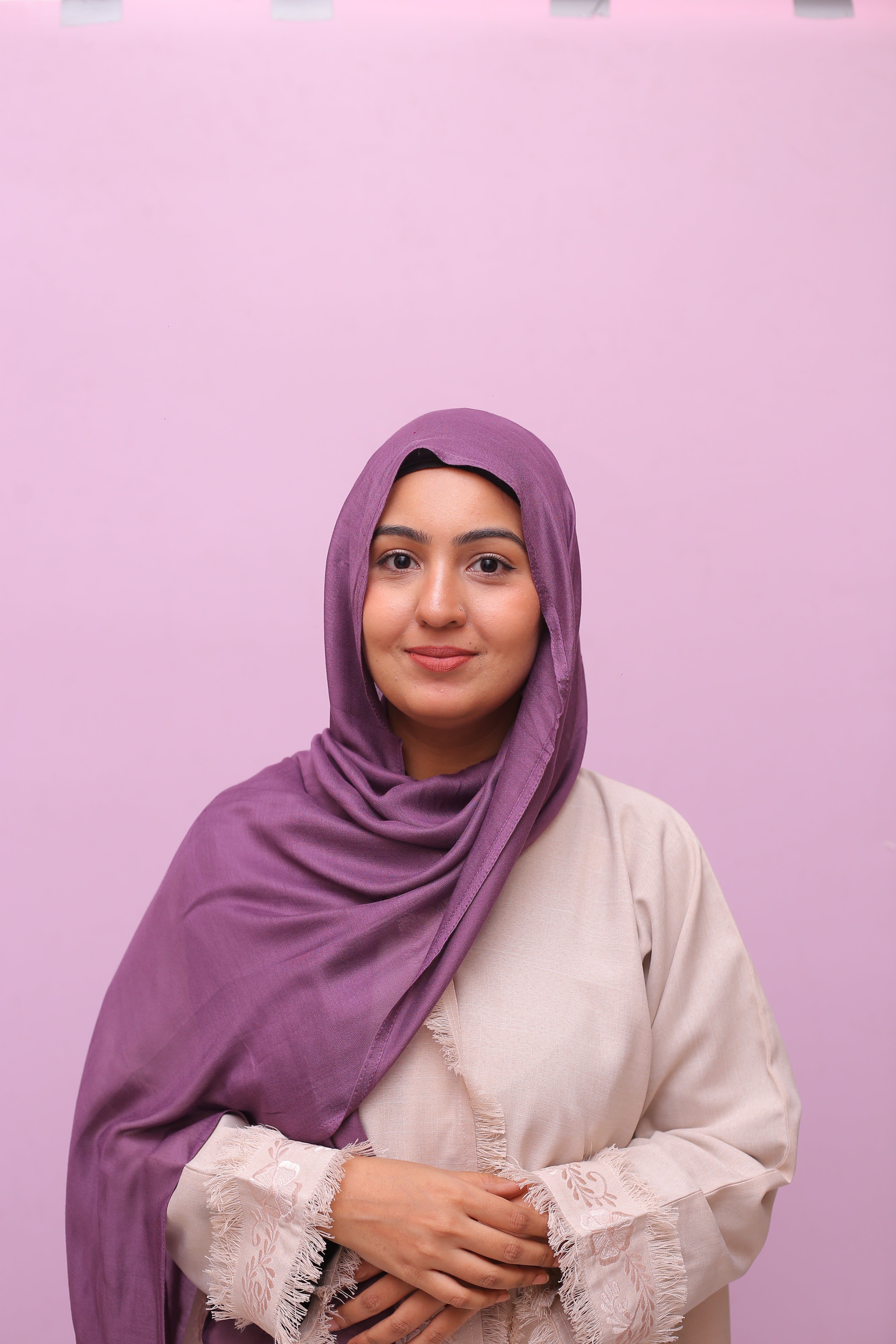 Modal Luxe Hijab – Vintage Mauve