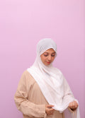 Glittery Georgette Hijab – Diamond Dust
