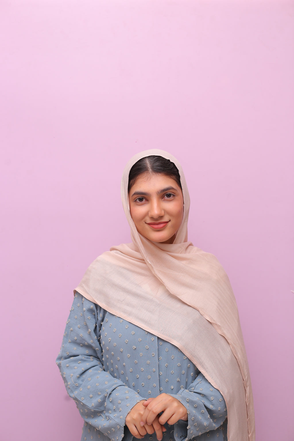 Luxe Modal Hijab – Soft Dune