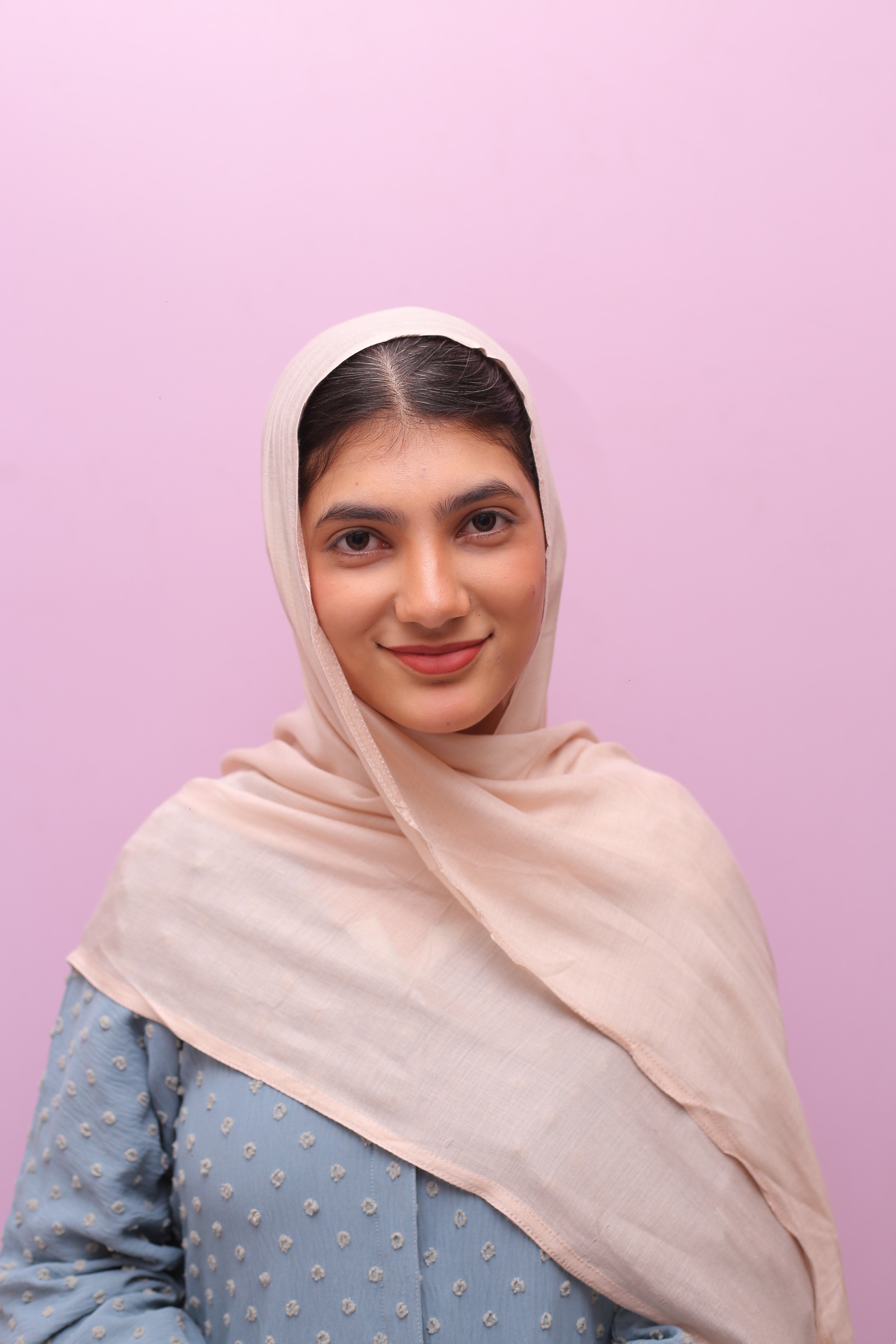 Luxe Modal Hijab – Soft Dune